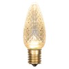 Vickerman C9 LED Sunny Warm White Faceted Bulb CSA Approved,