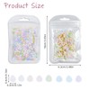 NICENEEDED 300PCS 3D Nail Charms Flower, Nail Art Charms Blossom