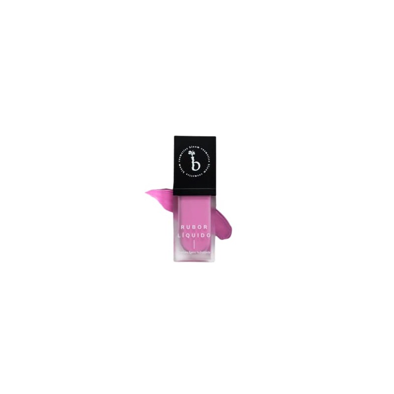 Bloóm Cosmetics, Rubor Líquido Hidratante Duradero a Prueba de Agua