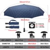 Satol 54 Inch Large Golf Umbrella, Windproof 10 Ribs Automatic