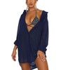 Traje de baño para mujer con cuello en V y