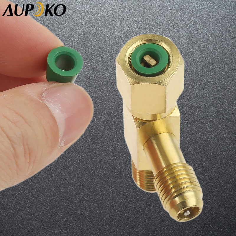 Aupoko Quick Coupler Access Tee, 1/4'' Valves Core Tee Adapter