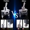 Twidec/3Pcs Heavy Duty Rocker Toggle Switch 16A 250V AC DPDT