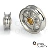 OPIOL QUALITY® Cable Pulleys with Brass Bushing 25 mm Stainless