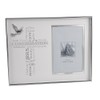 Juliana Nickel Plated Photo Frame 4" x 6" Confirmation