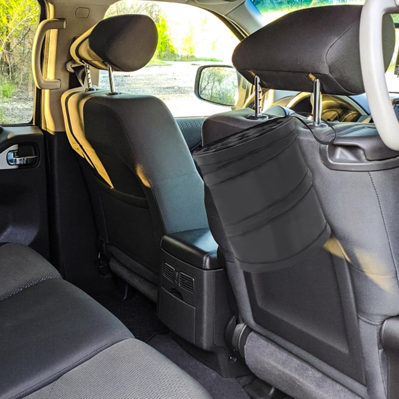 2 Pcs Car Bin, 20x16cm Foldable Car Bins for Front