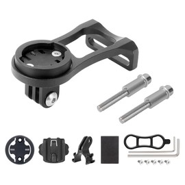 Bicycle Mount for Garmin Edge 500 510 520 530 25 130 200 800 810 820 1000 1030 Bryton Rider Cateye GPS Bicycle Computer Stem Mount Aluminium Bicycle Stem Holder