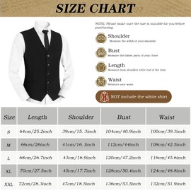 Mukum 11PCS 1920s Mens Costume Gangster Costume Men Set with Foldable Crutches Hat suspenders Pocket Watch Eyeglasses Tie Black-XL