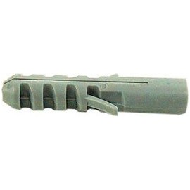Nylon Wall Plugs, Two Pack, S 6, Pack of 200