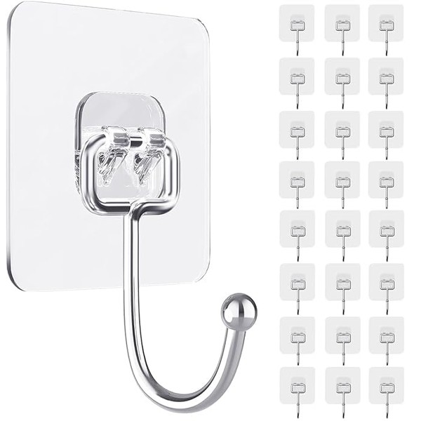 PapaPick Adhesive Wall Hook, 16 piece set heavy-duty thickened self-adhesive