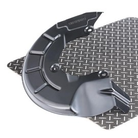 RIDEX 1330S0087 Anchor Plate Front Left 270/100 mm Sheet Steel