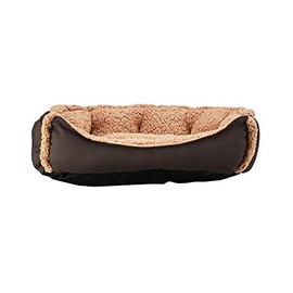 Fancy Pets Cama Maltes para Perro Tamaño Mediana Color Café  CojinCama para Cama de Plásico para Perro Tamaño Grande                                  