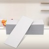 HAILSEA Peel and Stick Backsplash Marble Tiles, 4"x12", 24 Sheets