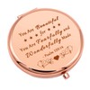Christian Gifts for Women Inspirational Gift Compact Makeup Mirror for