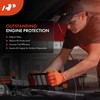 A-Premium - Filtro de aire de motor de 2 piezas