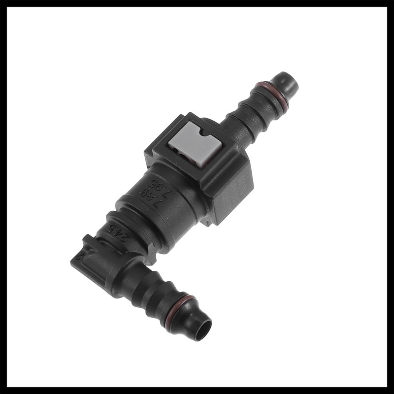 Hihaha 7.89mm to 8mm 90 Degree Car Fuel Hose Quick