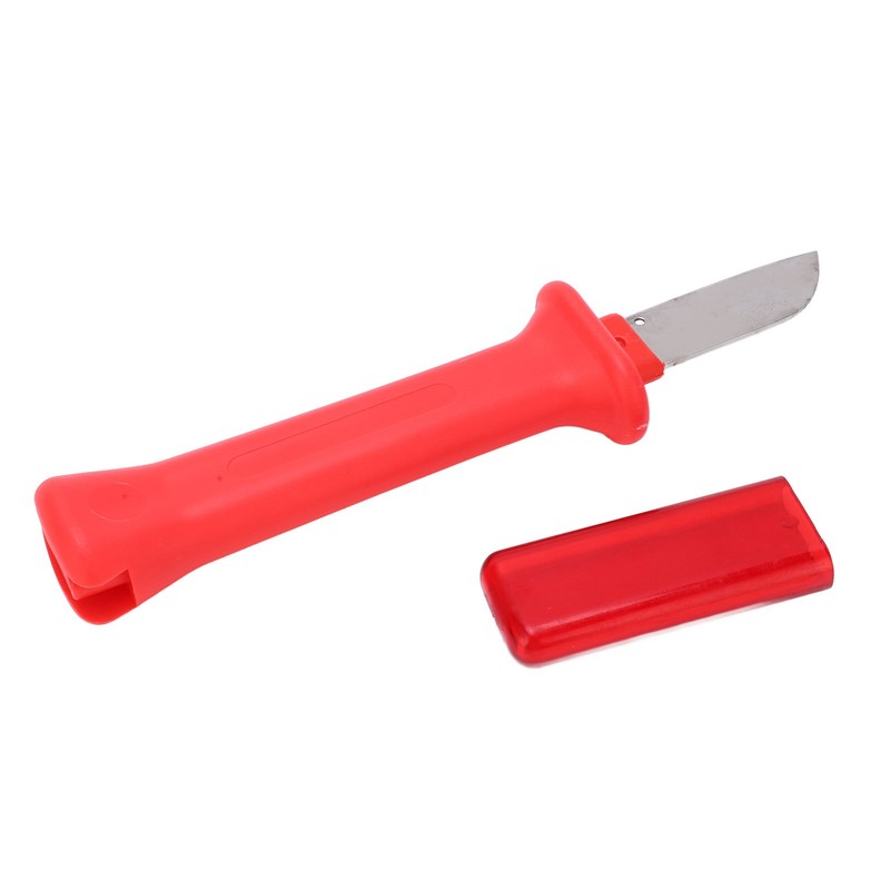 Cable Splicing Knife Ergonomic Wire Stripper Cutter 50mm Hand Tool