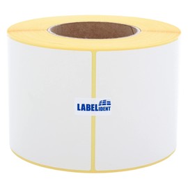 Labelident Thermo Eco Shipping Labels, 7.6 cm Roll Core, White 100 x 200 mm