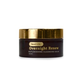 Face Facts Overnight Renew Replenishing Cleansing Balm, with Vitamin C, anti-ageing retinol, lifts dirt and impurities, invigorates dull skin 70ml