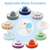 Lawfery Replacement Cat Fountain Filters for Ceramic Cat Water Fountain,