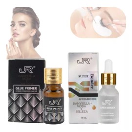 JR Sellador Super Bonder+ Primer Para Extensiones Pestañas Mink