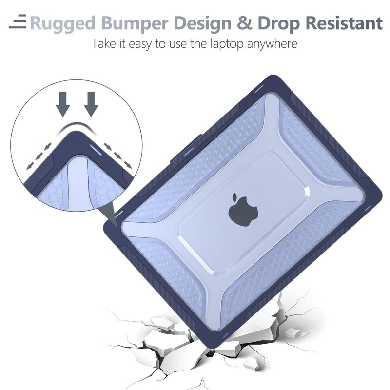 Batianda Upgraded Case for MacBook Air 15 inch 2025 2024