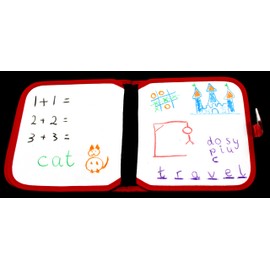 Kids Erasable Doodle Book set, reusable drawing pads, preschool travel art toy, scribbler board for travel, road trip, Double-Sided Kids' Drawing Writing Boards, Graffiti Whiteboard Drawing Board