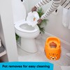 Baby Einstein Tinkle and Reveal Tiger Potty Training Toilet, Non-Skid