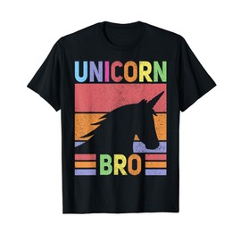 Unicorn Birthday Outfit Brother Unicorn Costume Bro Unicorn T-Shirt
