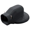 Inaba Denko LDWM-70-K Cosmetic Plumbing Cover for Wall Corner Air