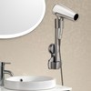 TENOL Hands Free Hairdryer Stand Wall Mounted Blower Stand Holder