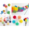 3 Reusable Plastic Pom Pom Maker Set - 5cm, 7cm