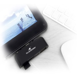 Bluestork bs-rdr-musb-sd Black Micro USB Memory Card Reader – Card reader (MicroSD, SD (Transflash), Micro USB, Black)