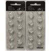 Oticon 2 Packs Oticon miniFit 6mm Bass Double Vent Domes