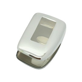 BROVACS Soft TPU Case Shell Cover Protector Holder Compatible with LEXUS ES GS IS LS LX NX RC RX Smart Remote Key Fob 2 3 4 Button SV9400 Silver