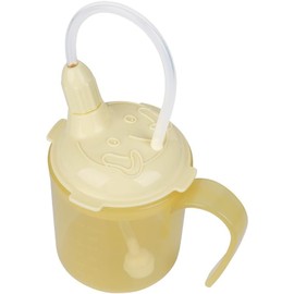 Measuring Cup for the Elderly, Straw Cup, Rice Flour, Paste, Water, Juice Cup, Includes Handle, For Bedridden Elderly, Patients, Unbreakable Cup, Graduated, No Spills, Portable, Drinking Cup,