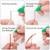 Newaner Embroidery Thread Set - 50 Colours for Embroidery Yourself