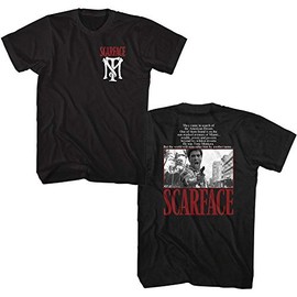 DressCode Scarface - Mens Other Name Scarface T-Shirt, Color Black, Size: XXX-Large