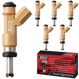MACAX Set of 6 Fuel Injectors 23209-39215 FJ1087 Replacement Compatible with Toyota 4Runner 2010-2020 FJ Cruiser 2010-2014 Tundra 2012-2014 4.0L V6 - Replaces 23209-39445 800-2123N
