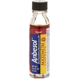Gel anestésico líquido Anbesol Maximum 12 ml