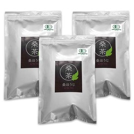 京丹後産 オーガニック 桑の葉茶 ほうじタイプ30包(75g) 3袋セット 桑茶 お茶 有機 桑の葉ほうじ茶 無農薬 無添加 ノンカフェイン 妊活 妊婦 ダイエット 糖質制限 健康 ハッピーブレッシング