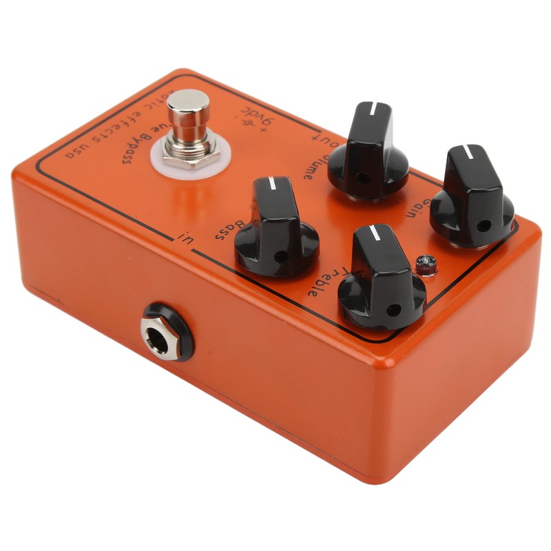 Overdrive Effect Pedal Electric Guitar Preamp Effects True Bypass Effector