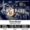 XREXS 16.5 in Large Display Wall Clock with Temperature/Date/Week, LED