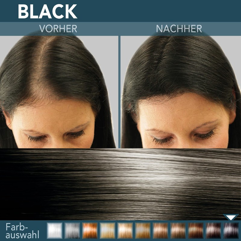 Cover Hair volume 5g Schwarz, Black