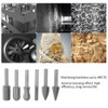 6pcs Tungsten Carbide Rotary Burr Wood File Metal Engraving Grinding