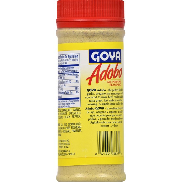 Goya Adobo All Purpose Seasoning With Pepper, 16.5 Ounce