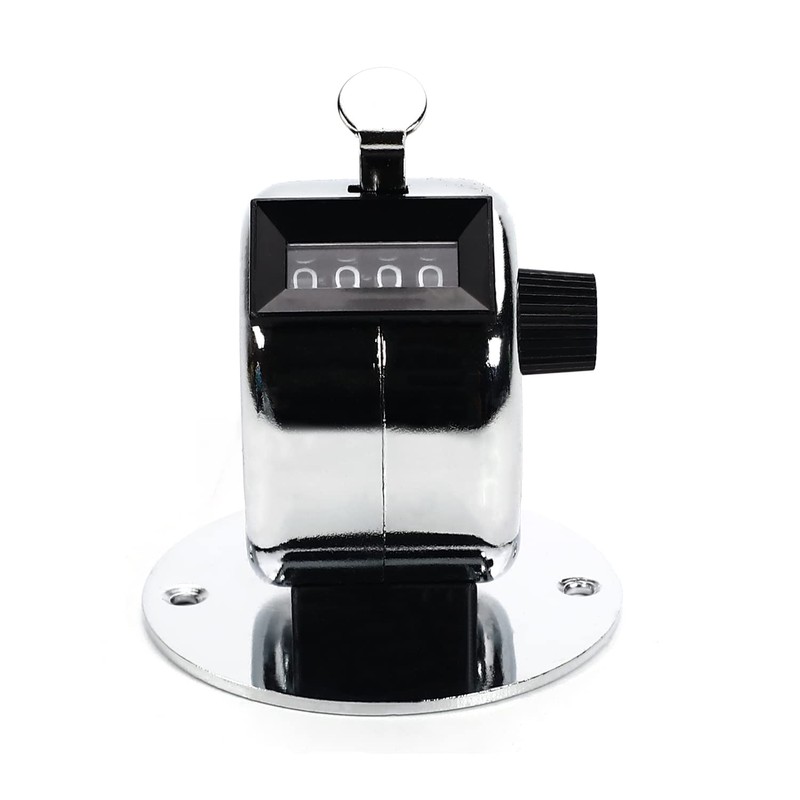 Othmro Plasitc Hand Tally Counter 4-Digit Tally Counters Mechanical Palm