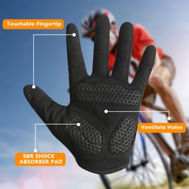 RYMNT - Guantes de entrenamiento con dedos completos para mujeres y hombres, guantes de gimnasio para mujeres levantamiento de pesas, guantes de ejercicio Crossfit, visualización táctil, espuma de