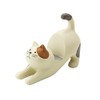 DECOLE: CONCOMBRE Cream Cat with Brown Ear Patch Smartphone Stand