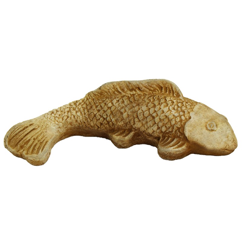 Koi Fish Statue Fleur De Lis Garden Ornaments